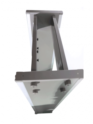 ZKTECO D1065 - Arco detector de metal con 6 zonas de detección, 100 niveles de sensibilidad, pantalla LCD de 3.5", contadores de personas y alarmas, indicadores LED en ambas vistas - Image 4