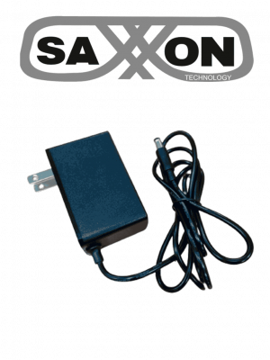 SAXXON KA24D1202000USH - Fuente de Poder Regulada / 12 Vcc 2 Amper / Conector Macho / Voltaje de Entrada: 100-240V / Ideal para Cámaras de CCTV , Controles de Acceso y Asistencia - Image 1