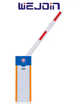 WEJOIN WJCB101VFIL34 - Barrera Vehicular Izquierda de Alto Flujo con Motor de 24 Vcc, Fuente de Alimentación de 110 Vca, Brazo Octagonal de 4.5 Metros, Velocidad de 3 Segundos y Dirección Ajustable - Image 1