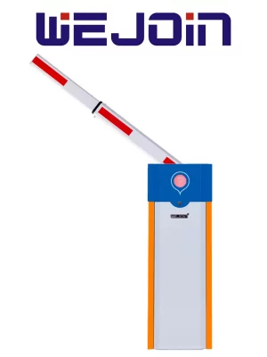 WEJOIN WJCB101VFIR56TC - Barrera Vehicular Derecha con Brazo Telescópico de 4m - 6m, Motor de 24VCC, Velocidad 5 Segundos, Dirección Ajustable, 6,000,000 Ciclos Uso Continuo - Image 1