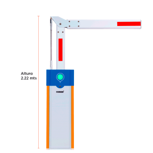 WEJOIN WJCB101VFIL33D90 - Barrera Vehicular Izquierda Alto Flujo / Motor 24 VDC / Brazo Octagonal Articulado De 3 Metros A 90 Grados / Velocidad 3 segundos / Dirección ajustable - Image 3