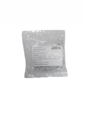 TCE LMG-NCC-5mm-GYQ50 - Grapa cuadrada de pared / medida interna 5 mm / Altura 6 mm / Color gris / Bolsa de 50 piezas - Image 2