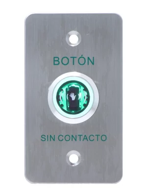 YLI ISK841BLED - Botón de Salida sin Contacto, Indicador LED, Acero Inoxidable, 12 VCC, Función NC/NO, Distancia de Detección y Retardo del Relevador Ajustables - Image 4