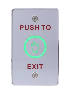 YLI TSK830A - Botón de Salida Táctil, Luz LED, Carcasa Plástica, Acabado Elegante, 12-24 VCC, Función NC/NO, Sin Caja de Instalación Requerida - Image 2