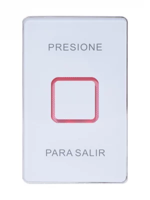 YLI TSK830NCLED - Botón de Salida Táctil, Luz LED, Cristal Templado, Acabado Elegante, 12 VCC, Función NC/NO, Sin Caja de Instalación Requerida - Image 3