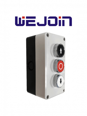 Wejoin BRM Botonera Triple de uso rudo para acceso vehicular Apertura / Cierre / Detener - Image 1