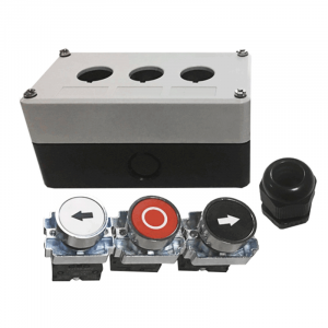 Wejoin BRM Botonera Triple de uso rudo para acceso vehicular Apertura / Cierre / Detener - Image 3