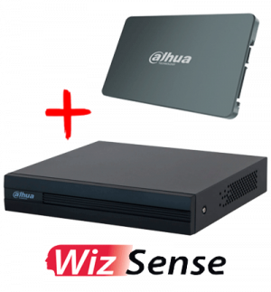 DAHUA KIT/XVR1B04-I-SSD512G4HFW1209 - Kit FullColor de 4 Canales con SSD de 512GB/ 4 Camaras Full Color de 2 Megapixeles con Microfono/ DVR Cooper-I WizSense/ Con IA/ 4 Ch+1 IP/ Accesorios Incluidos/ - Image 2