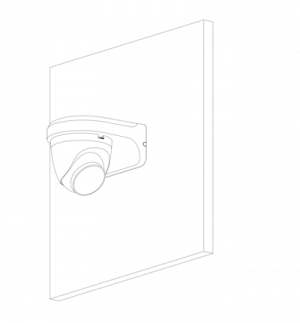 DAHUA HAC-HDW1801TQN-A - Camara Domo 4k/ 8 Megapixeles con Microfono Integrado/ Lente de 2.8mm/ 106 Grados de Apertura/ IR de 40 Metros/  Super Adapt/ Instalación Rapida/ WDR Real de 120 dB/ IP67/ Soporta: CVI/CVBS/AHD/TVI/ - Image 2