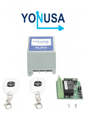 YONUSA KL2V2 - Modulo de mando receptor y dos transmisores compatible con todos los energizadores Yonusa, conexion sencilla, armado y desarmado de cerco electrico - Image 2