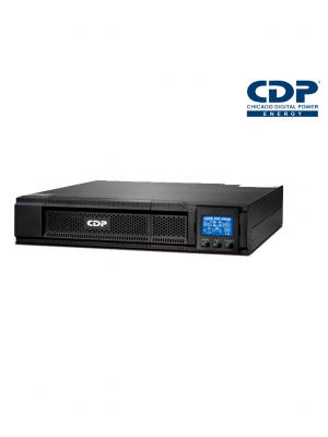 CDP UPO11-3RT UPS online / 3000VA / 2700W / Onda senoidal pura / Rackeable / Pantalla LCD / 8 Terminales de salida NEMA 5-15R / Requiere clavija o adaptador NEMA 5-30R - Image 1