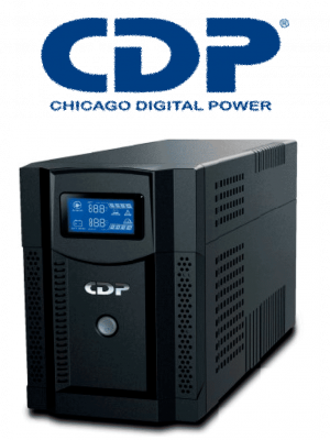 CDP UPRS2008 - UPS de 2000VA y 1400W con onda senoidal pura, baterías de 12V a 9AH x 2, interfaz de comunicación USB, disponible sobre pedido - Image 1