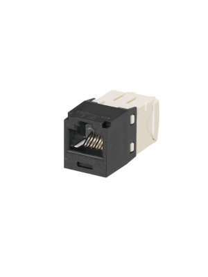 PANDUIT CJ688TGBL - Módulo jack con terminación estilo TG Mini-Com™ / UTP RJ45 Categoría 6 / Negro - Image 1