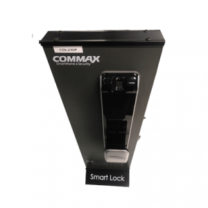 COMMAX CDL210R - Cerradura biométrica inteligente con apertura por medio de diferentes validaciones como huella, PIN o tarjeta mifare/ Soporta hasta 100 usuarios/ requiere baterías AA/ Incluye 2 llaves mecánicas y llaveros RFID - Image 5