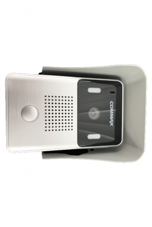 COMMAX DRC4YP - Frente de calle para videoportero, compatible con monitores Commax uso en interior y exterior/ Soporta 2 monitores/ Salida de relay para función de apertura de puerta incluye cubierta metalica - Image 6
