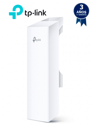 TP-LINK CPE210 - Radio CPE para exteriores con antena integrada de 9dBi en 2.4GHz a 300Mbps, MIMO 2x2, Pharos MAXtream TDMA, Modos: AP, Cliente, Router AP, Cliente Router AP (WISP) - Image 1