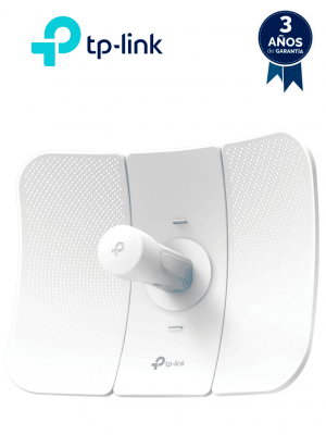 TP-LINK CPE610 - CPE para exteriores de 5 GHz con 300 Mbps, 23 dBi y hasta 300 Mbps en 5 GHz. Antena MIMO direccional 2×2 de alta ganancia con Tecnología  Pharos MAXtream TDMA, Pharos Control para adminsitración centralizada. - Image 1