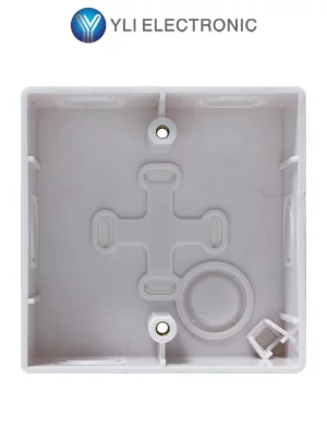 YLI MBB800BP - Caja de Montaje para Botón, Plástica, Forma Cuadrada - Image 1