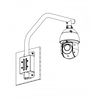 DAHUA SD49825GB-HNR - Cámara IP PTZ de 8 MP / WizSense/ 25x de Zoom óptico/ IR de 100 m/ H.265+/ WDR Real de 120 dB/ Protección perimetral/ Detección de rostros / SMD 4.0/ Ranura para MicroSD/ IP66/ E&S de Alarma y Audio/ - Image 3