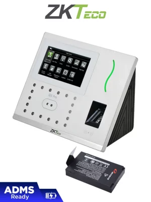 ZKTECO G3PROIK7PAK - Control de Asistencia y Acceso Básico con Autenticación Facial (12000 Rostros), Huella Digital BioID+ (20000), Tarjeta ID 125 KHz (20000), Verificación por Palma (6000), Registro de 200,000 Eventos, Conexión TCP/IP y Batería Incluida. - Image 1