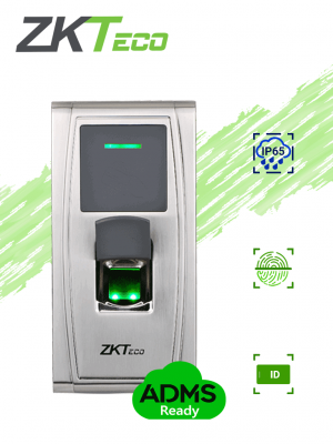 ZKTECO MA300 - Control de Acceso y Asistencia / 1,500 Huellas / 10,000 Tarjetas  ID / 100,000 Registros / TCPIP /  IP65 - Image 1