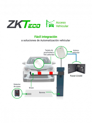 ZKTECO C3100PackageB - Control de Acceso Profesional para 1 Puerta / Gabinete y Fuente / Sin Biometría / Fácil Administración con Software ZKAccess 3.5 - Image 4