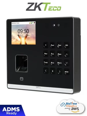 ZKTECO M2F PRO-LR - Control de Asistencia y Acceso con Autenticación Facial (500 Rostros), Huella Digital BioID+ (1,000), Tarjeta ID 125 kHz (1,000), 150,000 Eventos y Conexión TCP/IP (Compatible con BioTime Cloud) - Image 1
