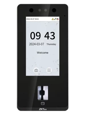 ZKTECO SenseFace 4A - Control de acceso y asistencia facial para 6,000 rostros / 8,000 huellas / 8,000 tarjetas ID 125kHz / TCOP/IP /  Compatible con ZKBio Zlink - Image 3