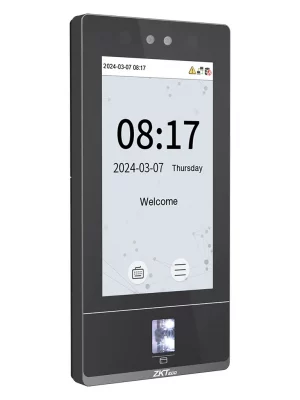 ZKTECO SenseFace 7A - Control de acceso y asistencia facial para 10, 000 rostros / 50,000 tarjetas de proximidad de 125kHz / 10,000 huellas / Compatible con ZKBio Zlink - Image 4