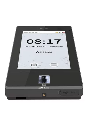 ZKTECO SenseFace 7A - Control de acceso y asistencia facial para 10, 000 rostros / 50,000 tarjetas de proximidad de 125kHz / 10,000 huellas / Compatible con ZKBio Zlink - Image 5