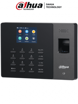 DAHUA ASA1222G - Control de Asistencia StandAlone con Batería Incluida/ 1,000 Usuarios, Passwords y Tarjetas Mifare (IC Card)/ 2,000 Huellas/100,000 Registros/ 24 Periodos de Asistencia y 20 Departamentos/ Comunicación TCP/IP/ Puerto USB/ - Image 1