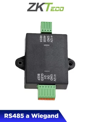 ZKTECO WR485 - Convertidor de Conexión RS485 a Wiegand / Compatible con Panel de Control de Acceso C2260 - Image 1