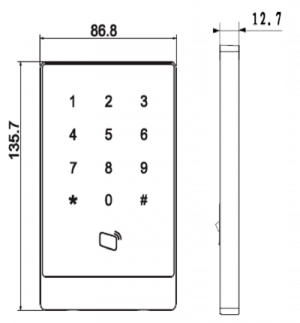 DAHUA ASV1001A - Terminal para Visitantes con Lector de código QR/ 13,3 pulgadas/ Pantalla táctil capacitiva y pantalla LCD de 10,1 pulgadas/ 2 Mega cámaras para adaptarse a personas de diferentes alturas/ DSS PRO - Image 2
