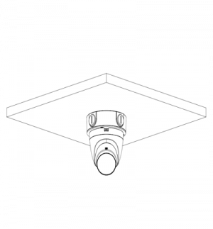 DAHUA DH-HAC-HDW1200TLMN-IL-A - Camara Domo de 2 Megapixeles/ Con Iluminación Dual Inteligente/ Lente de 2.8mm/ 20 Metros de IR y Luz Visible/ Microfono Integrado/ IP67/ Soporta:  CVI/CVBS/AHD/TVI/ - Image 4