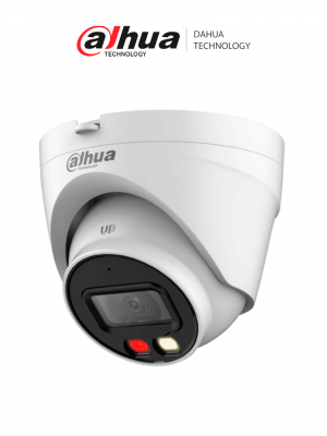 DAHUA DH-IPC-HDW1439V-A-IL Cámara IP Eyeball 4 MP/ Iluminador dual inteligente/ Detección Humana/ IR LED30m/ 2.8 mm/ H.265+/ 94°/ WDR, 3D NR, HLC, BLC/ Micrófono Incorporado/ PoE/ IP67 - Image 1