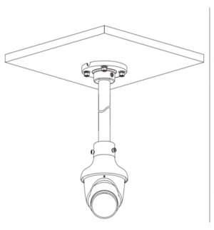 DAHUA DH-IPC-HDW3449H-AS-PV - Camara IP Domo TiOC de 4 Megapixeles/ WizSense/ Lente de 2.8 mm/ Angulo de 101 Grados/ Iluminador Dual/ Sirena/ Estrobo Azul y Rojo/IR 30m/ SMD 4.0/ Microfono Integrado/ Ranura MicroSD/  IP67/ PoE - Image 2