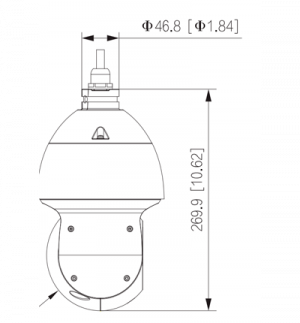 DAHUA DH-SD49225DB-HC  - Cámara HDCVI PTZ de 2 Megapíxeles/ 25x de Zoom Óptico/ Starlight/ WDR Real de 120 dB/ IR de 100 Mts/ IP66/ E de Alarma/ 1 Canal de Audio/ - Image 2