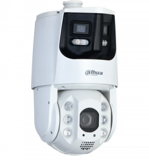 DAHUA DH-SDT6C432-4P-GB-APV-0280 de 4MP con visión 180°, zoom óptico 32X y Starlight. Cuenta con Multivisión/ Iluminador Dual/ IR 200m, Auto-tracking/ protección perimetral, detección facial y disuasión activa con sirena y estrobo. IP66. - Image 3