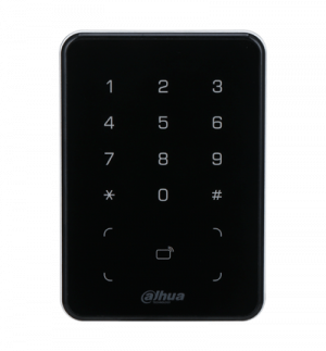 DAHUA DHI-ASR2101A - Lectora de Tarjetas MiFare con Teclado Touch/ para Password/ Conexión RS-485 y Wiegand/ Leds Rojo y Verde/ Fondo de Luz Azul - Image 3