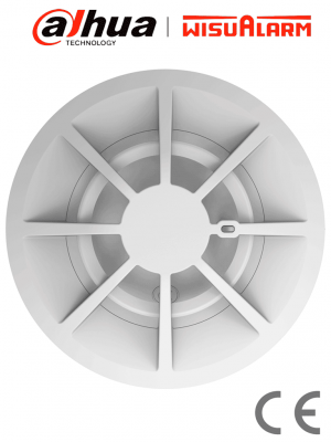 DAHUA WISUALARM DHI-HY-1310 - Detector de Calor Direccionable / 2 Hilos/ Bajo consumo de energía/ Cumple con Norma EN54-5 / Microprocesador Embebido/ 24V DC, - Image 1