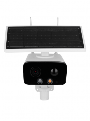 DAHUA DH-IPC-HFW2431DG-4G-SP-LA-B Cámara IP bullet 4G con panel solar y batería, resolución 4MP. Disuasión activa, IR hasta 50 m, luz cálida 30 m. Incluye ranura para Micro SD, audio bidireccional, Starlight, H.265, IP67. - Image 3