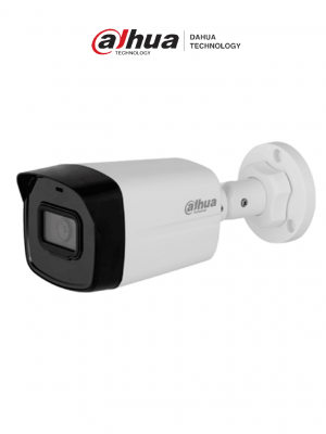 DAHUA IPC-B1E20 - Camara IP Bullet de 2 MP, lente 2.8 mm, 99° de visión, IR 30 m, IP67 y PoE. Incluye DWDR, 3D NR, HLC, BLC y compresión H.265+ para videovigilancia eficiente - Image 1
