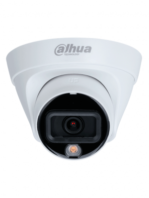 DAHUA DH-IPC-HDW1239T1P-A-LED-0280B-S6 - Cámara IP Domo Full Color de 2MP con lente de 2.8mm y 110° de visión. Cuenta con micrófono integrado, luz blanca de 15m, compresión H.265, protección IP67, PoE y DWDR para imágenes nítidas. - Image 2