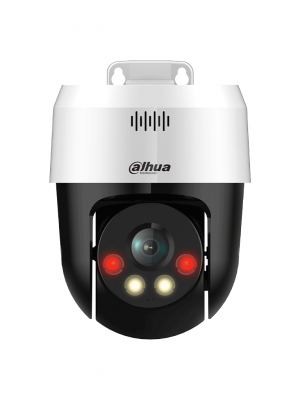 DAHUA DH-SD2A500NB-GNY-A-PV-0400 Cámara IP PT de 5MP / Full Color/ Disuasión activa/ Iluminador dual inteligente/ 30m de IR y luz visible/ audio bidireccional/ detección de humanos/ ranura MicroSD/ IP66 y PoE. - Image 2