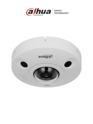 DAHUA DH-IPC-EBW8842-AS-IVC Cámara IP Domo Fisheye Antivandálica 4K/ 8 Megapíxeles/ Visión 360 grados/ H265+/ Audio/ HEAT MAP/ POE+/ Heat Map /Conteo de Personas/ Ranura MicroSD/ IP67/ IK10 - Image 1