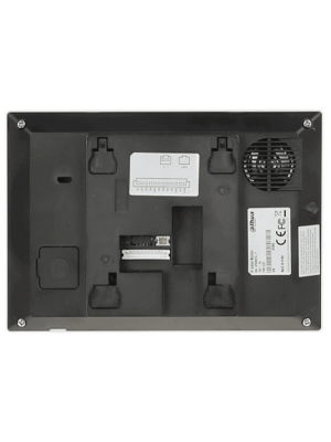 DAHUA VTH2621G-P - Monitor IP táctil de 7" en negro, Serie Lite, ideal para interiores. Soporta PoE estándar, hasta 4 cámaras de entrada y 4 monitores adicionales. Incluye modo No Molestar, 6 entradas/salidas de alarma, y compresión H.265. - Image 2