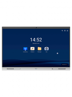 DAHUA DHI-LCH75-MC410-B - Pantalla interactiva 4K/UHD de 75" con tecnología táctil y Android. Resolución 3840 x 2160, cámara de 5 MP, micrófono y altavoces integrados. Ideal para escuelas y oficinas. Diseño robusto con case metálico - Image 2