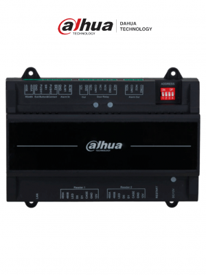 DAHUA DHI-ASC2202B(T) - Panel de Control de Acceso para 2 Puertas 2 Lectoras/ Compatible con Torniquetes Dahua/ TCP/IP/ Comunicación RS-485 y Wiegand/ 100,000 Usuarios y 500,000 Registros/ Soporta Interlock, Anti-passback, Desbloqueo Remoto/ - Image 1