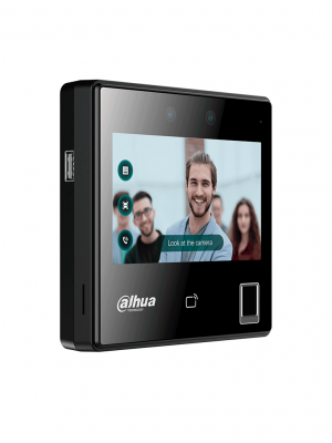 DAHUA ASI3214A-W - Control de acceso con reconocimiento facial y pantalla táctil de 4.3"/ 3,000 rostros/ 5,000 huellas y 3,000 tarjetas MIFARE. Rango de reconocimiento de 0.3 a 1.5 m/ WiFi/ TCP/IP/ Wiegand/ RS485/ P2P. FACT - Image 2