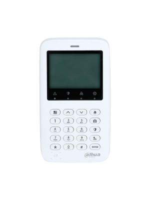 DAHUA DHI-ARK50C-R Teclado controlador de paneles ARC9 y ARC2/ Indicador de estatus de zona, armado y desarmado/ Armado y desarmado con NIP y Tarjeta IC / Múltiples funciones de cancelación, bypass, operaciones con relevadores - Image 2